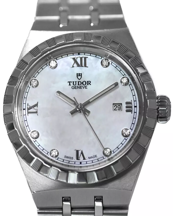 2023 Tudor Royal 28MM Mother Of Pearl Dial Steel Bracelet (28300)