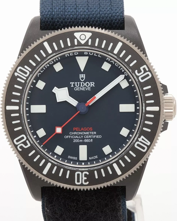 2024 Tudor Pelagos FXD "Alinghi Red Bull Racing" 42MM Blue Dial Textile Strap (25707KN)