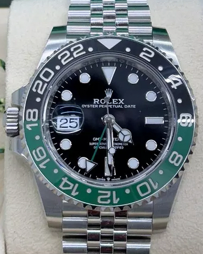 2023 Rolex GMT-Master II "Sprite" 40MM Black Dial Jubilee Bracelet (126720VTNR)