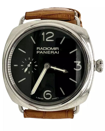 Panerai Radiomir 42MM Black Dial Leather Strap (PAM00337)