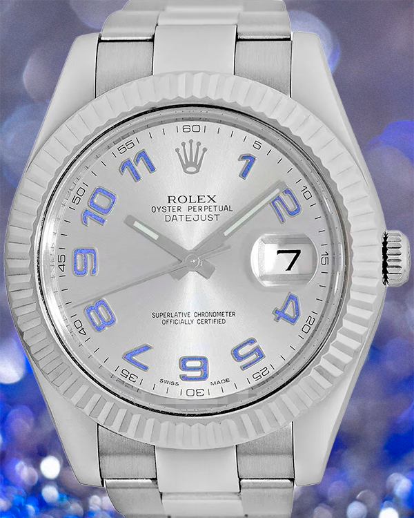 Rolex Datejust II 41MM Silver Dial Oyster Bracelet (116334)