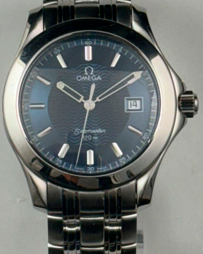 Omega Seamaster 120M 36.25MM Quartz Blue Dial Steel Bracelet (2511.81.00)