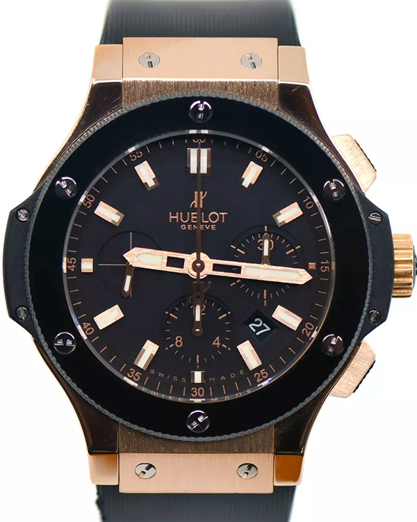 2011 Hublot Big Bang Evolution 44MM Black Dial Rubber Strap (301.PX.1180.RX)