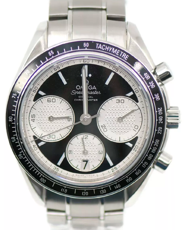 Omega Speedmaster Racing 40MM Black Dial Steel Bracelet (326.30.40.50.01.002)