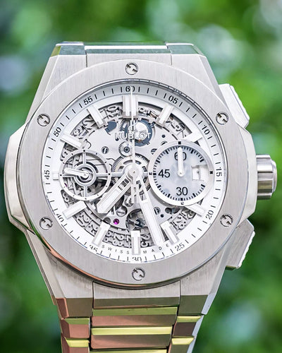 Hublot Big Bang Unico "Integrated" 42MM Skeleton Dial Titanium Bracelet (451.NE.2010.NX.JPN)