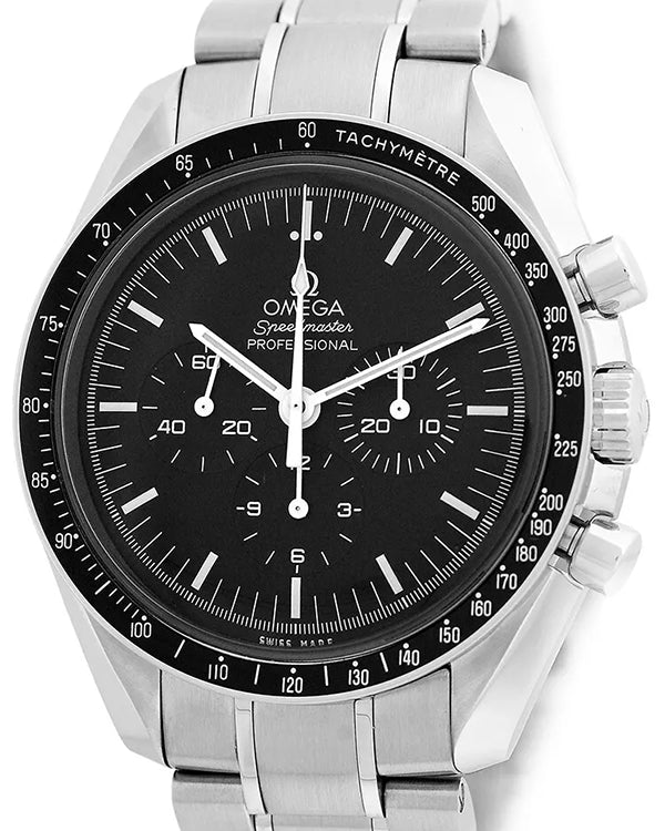 2023 Omega Speedmaster Professional Moonwatch 42MM Black Dial Steel Bracelet (311.30.42.30.01.005)