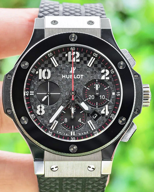 Hublot Big Bang 44MM Black Dial Rubber Strap (301.SB.131.RX)