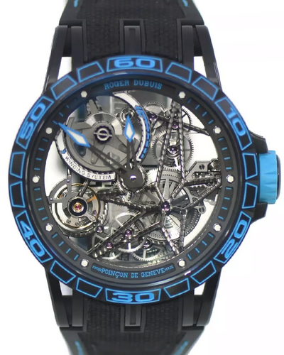 2024 Roger Dubuis Excalibur L.E. 45MM Skeleton Dial Textile Strap (RDDBEX0696)