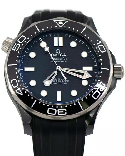 Omega Seamaster Diver 300M 43.5MM Black Dial Rubber Strap (210.92.44.20.01.001)