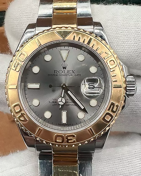 2005 Rolex Yacht-Master 40MM Silver Dial Two-Tone Oyster Bracelet (16623)