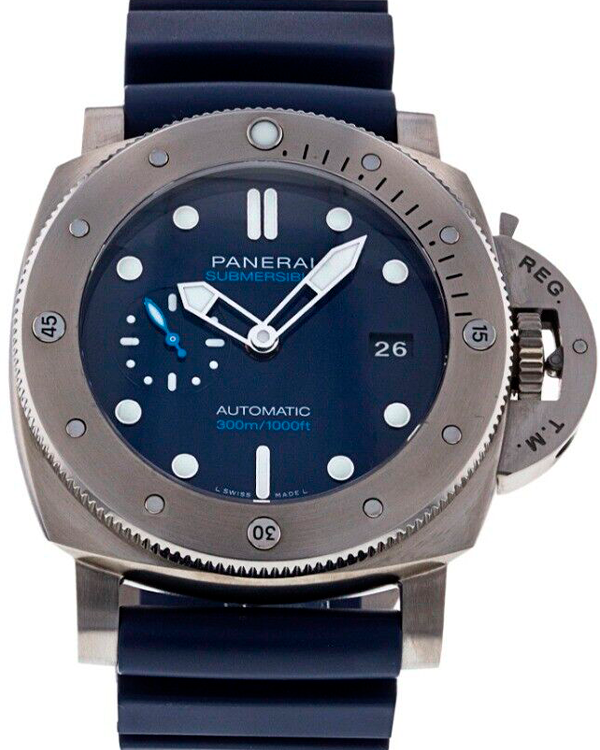 Panerai Luminor Submersible BMG-Tech 1950 47MM Blue Dial Rubber Strap (PAM00692)