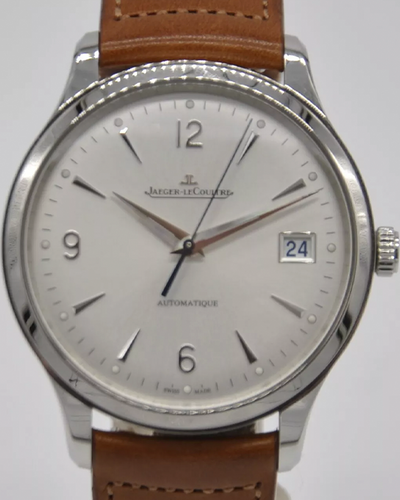 2021 Jaeger-LeCoultre Master Control Date 40MM Silver Dial Leather Strap (Q4018420)