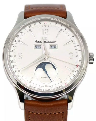 2022 Jaeger-LeCoultre Master Calendar 40MM Silver Dial Leather Strap (Q4148420)