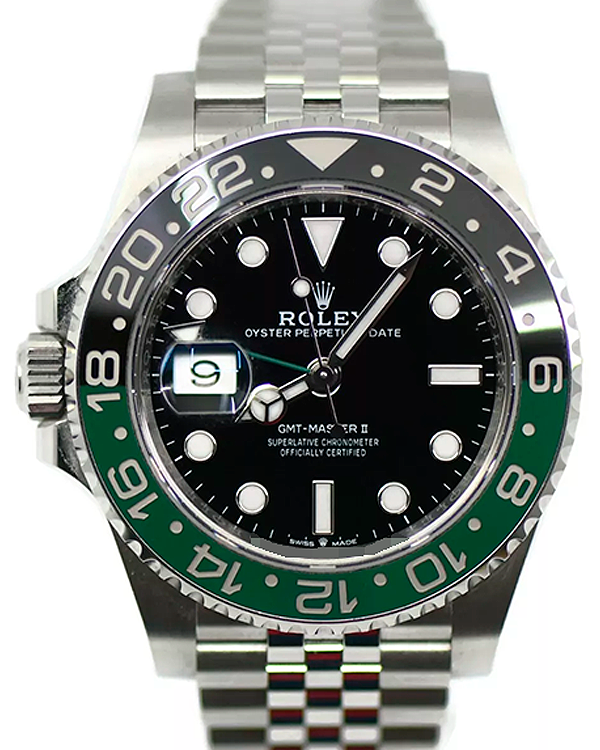 2024 Rolex GMT-Master II "Sprite" 40MM Black Dial Jubilee Bracelet (126720VTNR)