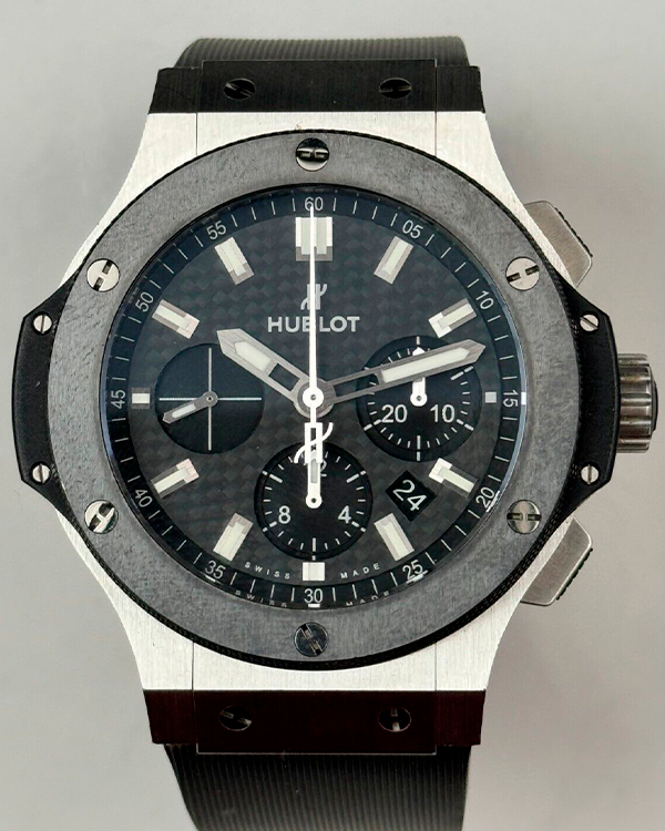 Hublot Big Bang 44mm Black Dial Rubber Strap (301.SM.1770.RX)