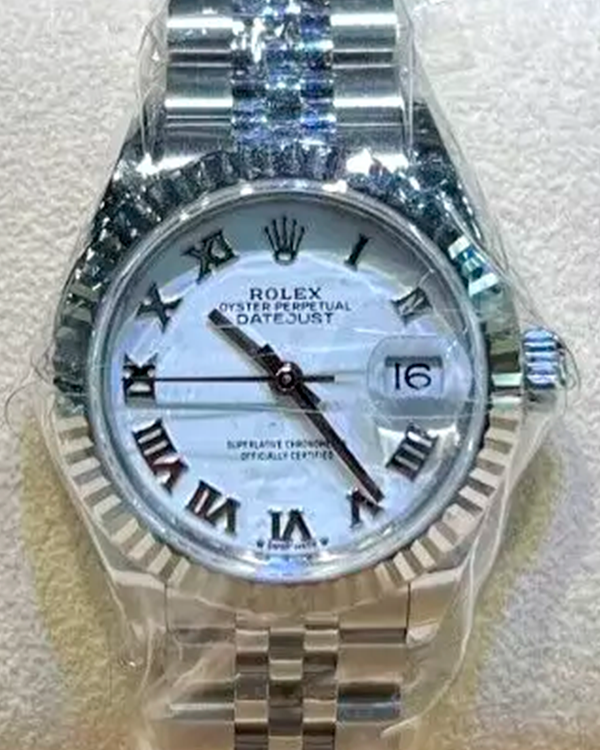 2024 Rolex Lady-Datejust 28MM White Dial Jubilee Bracelet (279174)