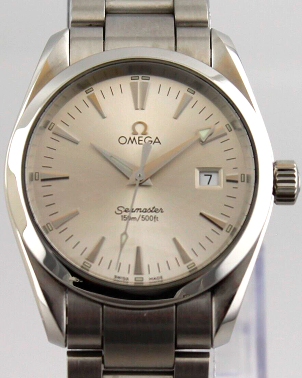 Omega Seamaster Aqua Terra 36.2MM Quartz Silver Dial Steel Bracelet (2518.30)