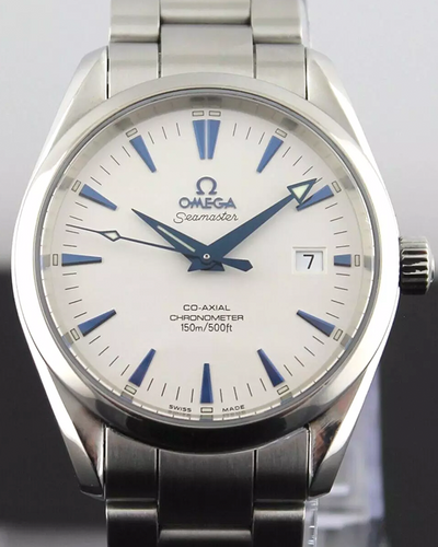 Omega Seamaster Aqua Terra 39.2MM White Dial Steel Bracelet (2503.33.00)