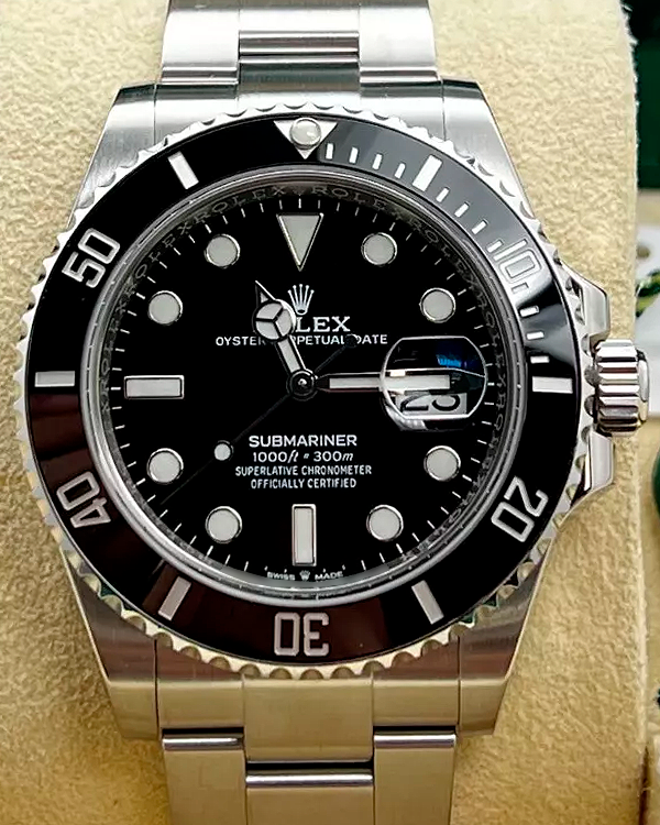 2022 Rolex Submariner Date 41MM Black Dial Oyster Bracelet (126610LN)