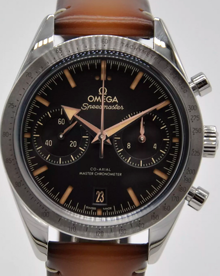 Omega Speedmaster '57 40.5MM Black Dial Leather Strap (332.12.41.51.01.001)