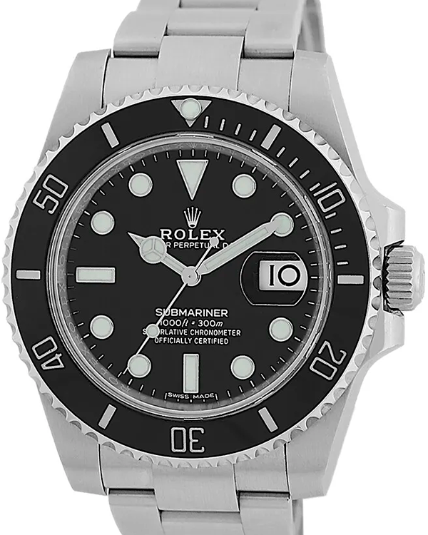 2020 Rolex Submariner Date 40MM Black Dial Oyster Bracelet (116610LN)