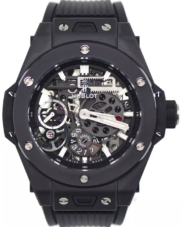 2024 Hublot Big Bang Meca-10 45MM Skeleton Dial Rubber Strap (414.CI.1123.RX)