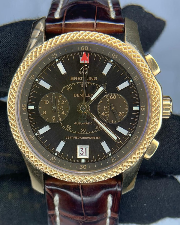 Breitling Bentley Mark VI 42MM Brown Dial Leather Strap (H26362)