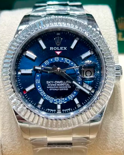 2024 Rolex Sky-Dweller 42MM Blue Dial Oyster Bracelet (336934)