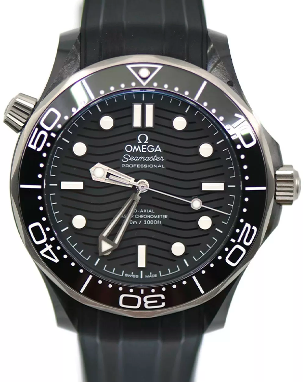 2023 Omega Seamaster Diver 300M 43MM Black Dial Rubber Strap (210.92.44.20.01.001)