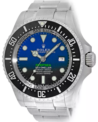 2021 Rolex Sea-Dweller  Deepsea "James Cameron" 44MM D-Blue Dial Oyster Bracelet  (126660)