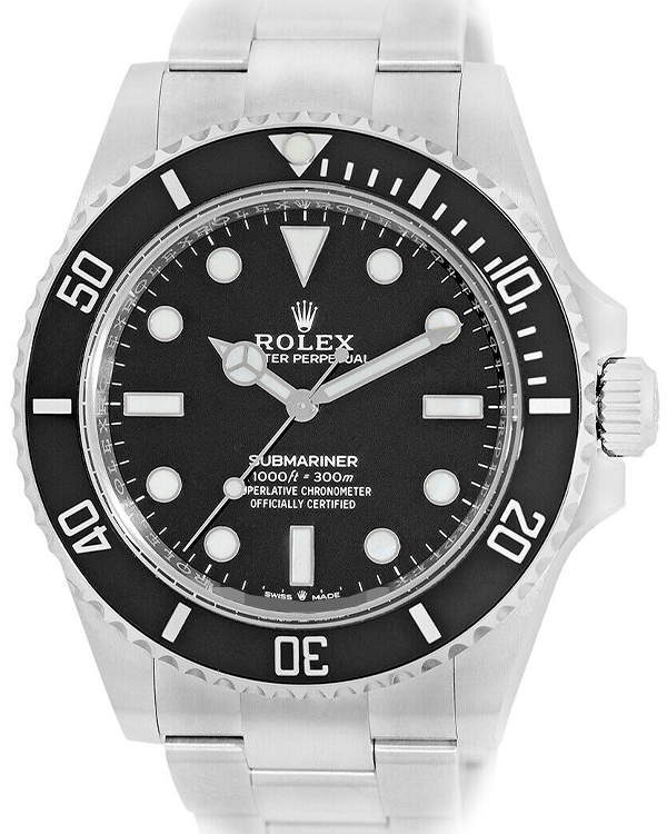 2021 Rolex Submariner 41MM Black Dial Oyster Bracelet (124060)