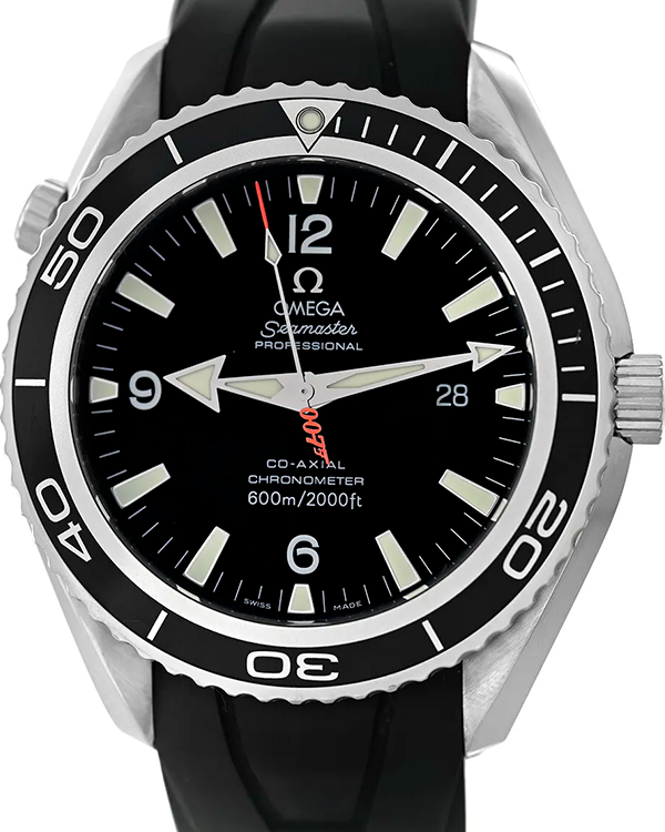 Omega Seamaster Planet Ocean "James Bond Casino Royal" 45MM Black Dial Rubber Strap (2907.50.91)