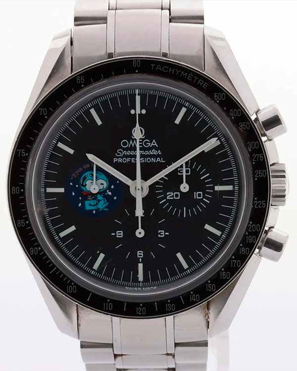 Omega Speedmaster "Snoopy" 42MM Black Dial Steel Bracelet (3578.51.00)