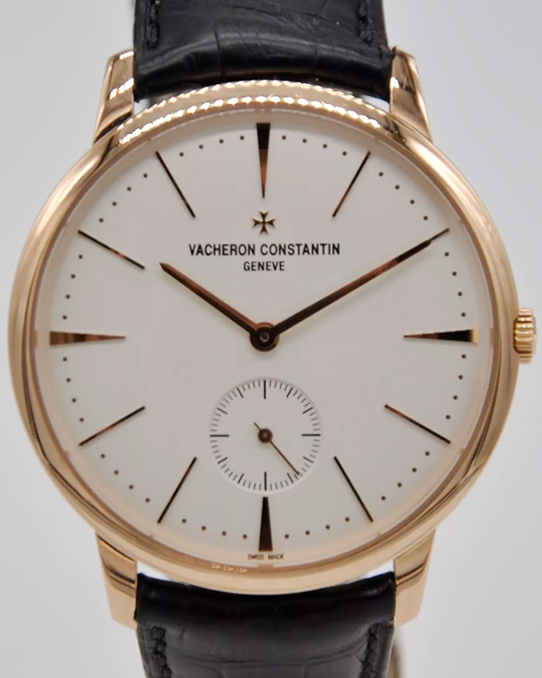 2017 Vacheron Constantin Patrimony Excellence 42MM Silver Dial Leather Strap (1110U/000R)