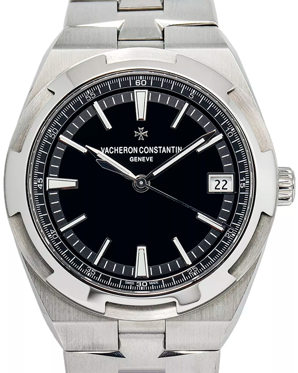 Vacheron Constantin Overseas 41MM Black Dial Steel Bracelet (4500V)