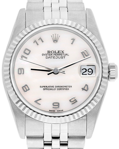 Rolex Datejust 31MM Mother of Pearl Dial Jubilee Steel Bracelet (78274)