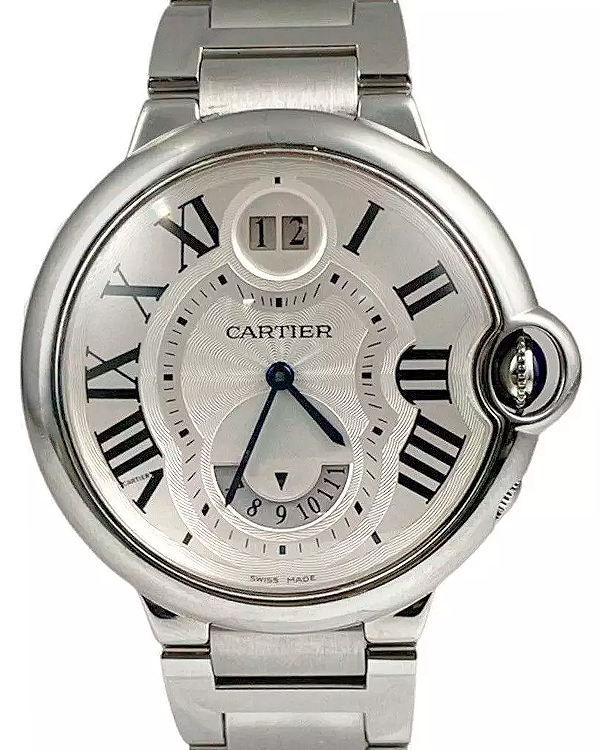 Cartier Ballon Bleu De Cartier 38MM Quartz Silver Dial Steel Bracelet (W6920011)