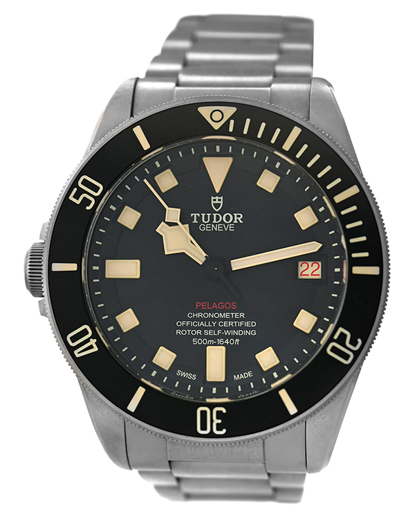 2017 Tudor Black Sea Pelagos LHD 42MM Black Dial Steel Bracelet (25610TNL)