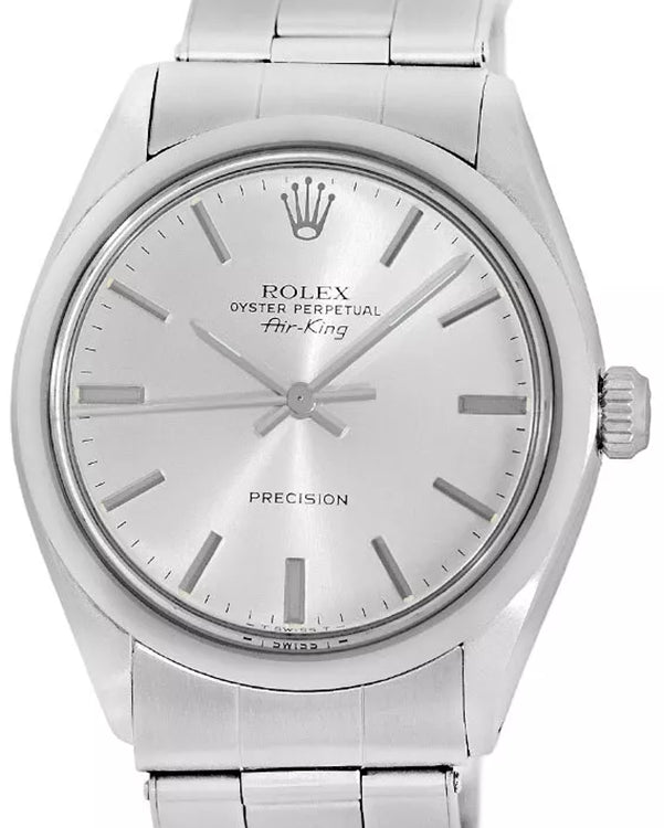 Rolex Air-King 34MM Silver Dial Oyster Bracelet (5500)