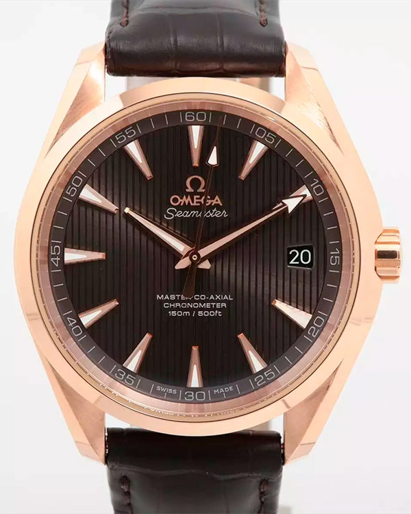 2022 Omega Seamaster Aqua Terra 150M 41.5MM Grey Dial Leather Strap (231.53.42.21.06.002)