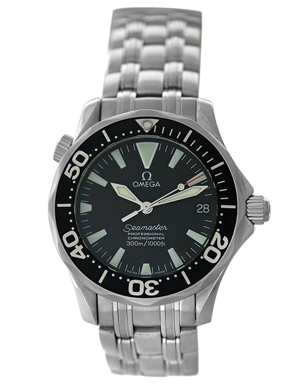 Omega Seamaster 300M Chronometer 36.25MM Black Dial Steel Bracelet (2252.50)