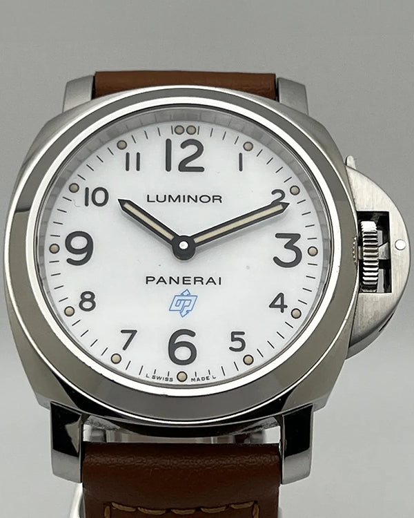 2015 Panerai Luminor Base Logo 44MM White Dial Leather Strap (PAM00630)