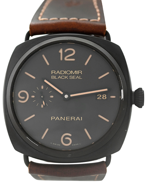 Panerai Radiomir Black Seal 3 Days 45MM Brown Dial Leather Strap (PAM00505)