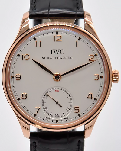 IWC Schaffhausen Portugieser 44MM White Dial Leather Strap (IW545409)