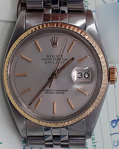 1978 Rolex Datejust 36MM Silver Dial Steel Jubilee Bracelet (16013)