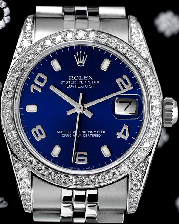 Rolex Datejust 31MM Blue Dial Jubilee Bracelet (68274)