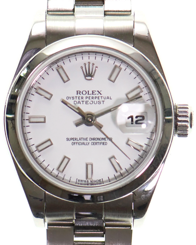 1999 (A Serial) Rolex Lady-Datejust 26MM Silver Dial Steel Bracelet (6916)