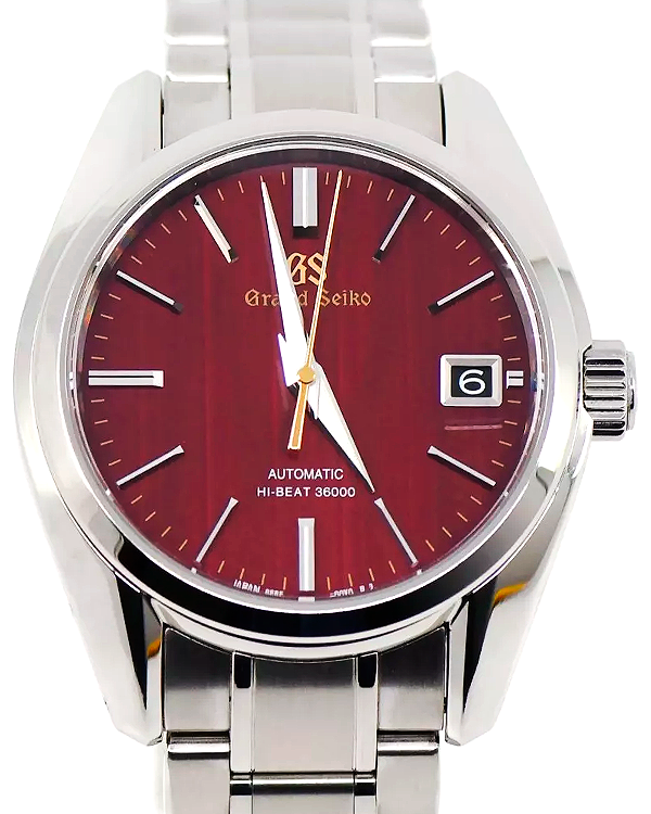 Grand Seiko Heritage Collection "Autumn Red" L.E. 39.5MM Red Dial Steel Bracelet (SBGH269)