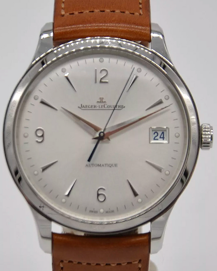 2021 Jaeger-LeCoultre Master Control Date 40MM Silver Dial Leather Strap (Q4018420 830.8.A0.S)
