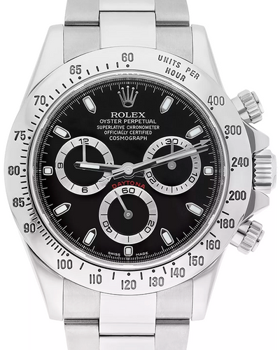 Rolex Cosmograph Daytona 40MM Black Dial Oyster Bracelet (116520)